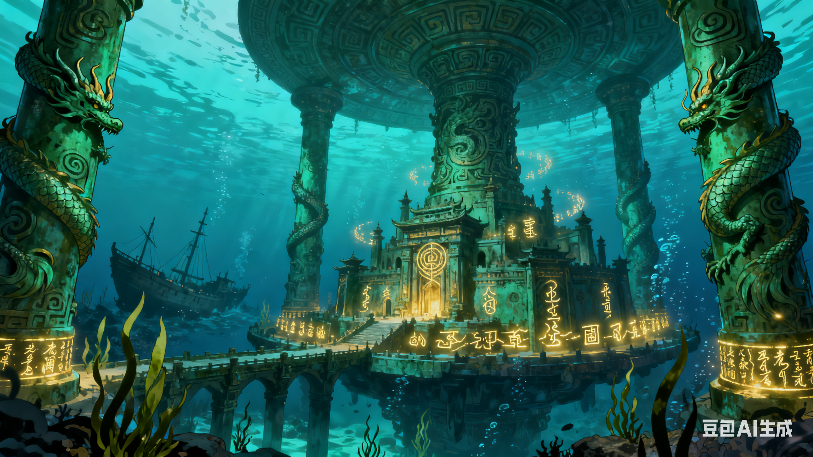 青铜与火之王全息投影